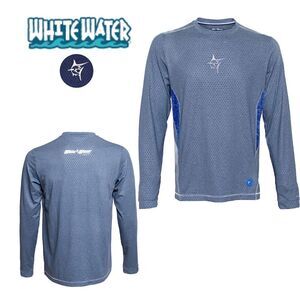 NWT White Water Men’s Technoflex Performance Shirt w/UV50 Sun Protection